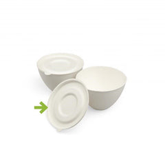 Disposable Bowl Deep Bagastro with Optional Lid - 2 sizes