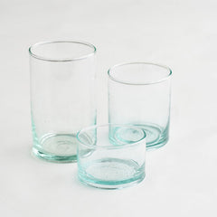 Glass hand blown 150ml, 350ml & 500ml