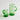 Beldi Moroccan Glass Green Jug 300ml & 1litre
