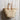 The Sienna French Market basket with round leather handle