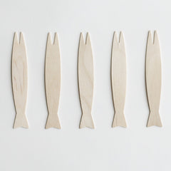 Disposable Fish Cocktail Fork