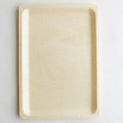 Disposable Plates  - wooden, 4 sizes