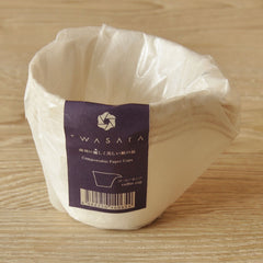 Compostable coffee cups WASARA