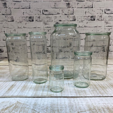 Weck Cylinder Jar - 6 Sizes