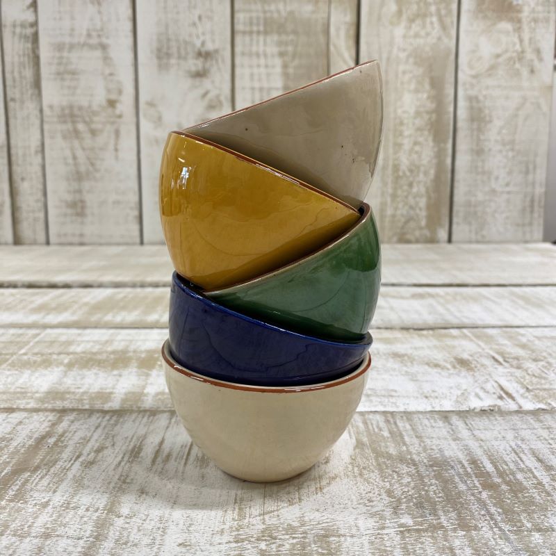 Spanish Terracotta Small Bowl 9 cm - 5 colours