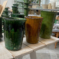 Tamegroute Vase - flared  - 2 colours and 3 sizes