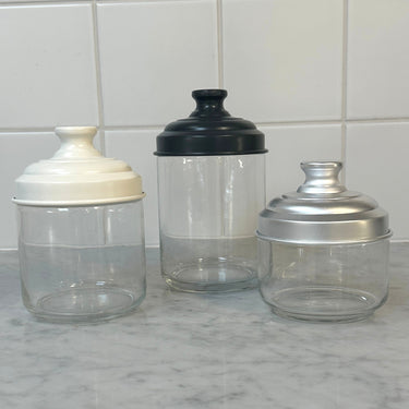 Glass Jars with Aluminium Lids 