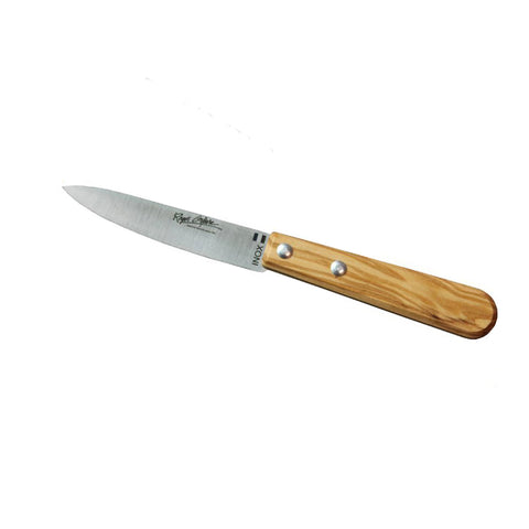 Paring Knife with Olive Wood Handle