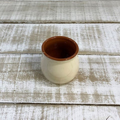 Spanish Terracotta Coloured Small Pots - 5 colours