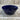 Large 25cm salad bowl blue 