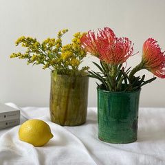 Tamegroute Vase - straight sided  - 2 colours, 2 sizes