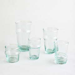 L to R: short, 300ml, small, 200ml, 3 Ring