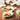 Mini leaf canape dish