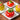Mini square canape dish