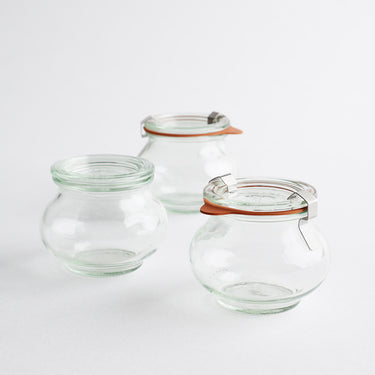 Weck Deco Glass Preserving Jar - 3 Sizes