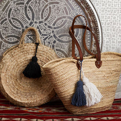 Wool Tassels made in Morocco  - 6 colours 50% OFF AT CHECKOUT