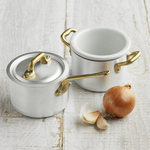 Ottinetti Mini Pots & Pans - with optional lid