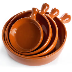 Spanish Terracotta Dish with Handle 