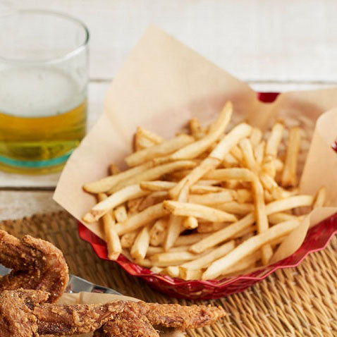 Vintage Style French Made Basket - 5 Colours - 2 Sizes