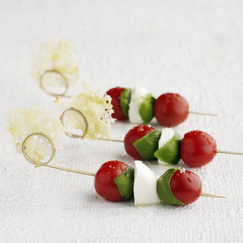 Side Twist Bamboo Skewer 12cm Disposable