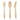 Natural Tableware Knife, Fork, Spoon