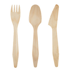 Natural Tableware Knife, Fork, Spoon