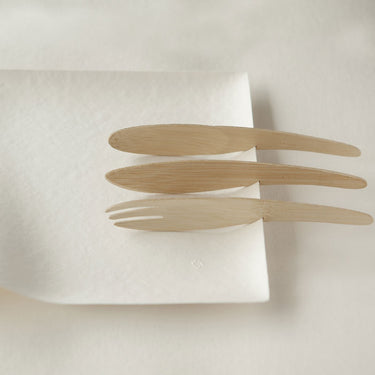 Bamboo cutlery WASARA